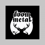 Doom Metal  mikina s kapucou stiahnutelnou šnúrkami a klokankovým vreckom vpredu 